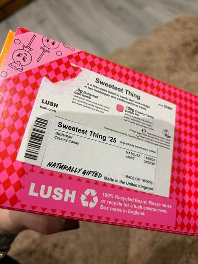 Lush sweetest thing gift set