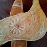 Folk art bird shaped nutcracker Image 3