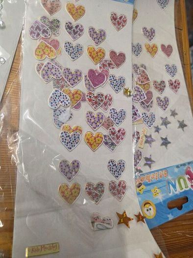Wedding decorations. Card making. Diamonds, stars, pearls, hearts ART CRAFT SUPPLIES