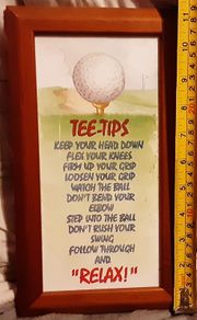 golf picture TEE TIPS