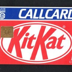 1996 Ireland 10 unit kit Kat (Gemplus GEM1) Call Card Used. Telecom Eireann card number 1123