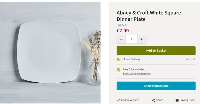 Abney & Croft Square Dinnerware Set (18 Pieces)