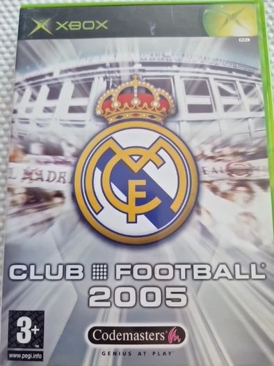 Real Madrid Club Football 2005 Xbox Original Games Original