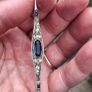 Silver Brooch and Ring Image 6