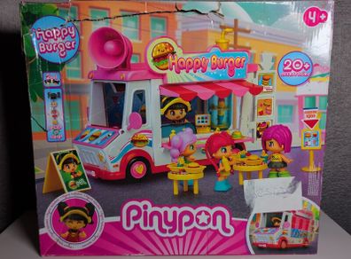 Pinypon Happy Burger Food Truck Playset Brand New Inside