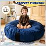 Sensory Crash Pad for Kids, Autism Crash Mat for Jumping, Climbing&Playing Crash Pad with Handles & Anti-Slip Bottom,Washable Landing Pad for Autism,Lightweight for Bedroom/Classroom/Sensory Room Image 2