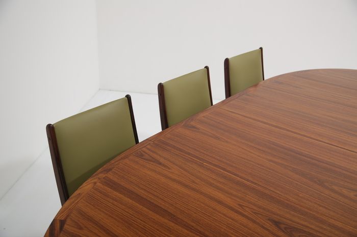 Set of 8 Vintage Danish Rosewood Dining Chairs by Johannes Andersen for Uldum Mobelfabrik, 1960s