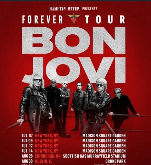 Bon Jovi Croke Park  Premium Level Row G  125 each