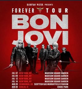 Bon Jovi Croke Park  Premium Level Row G  125 each