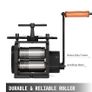 BRAND NEW 5 Inch Rolling Mill Wire Flat Pattern Press Sheet Metal Jewelry Making 4:1 Press Tabletting Tool for Repair Design Image 4