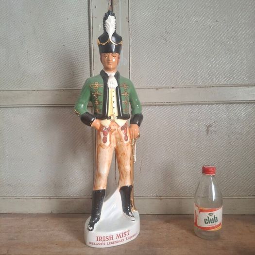 Large Irish Mist Ceramic Decanter