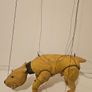 Angry Dog Handmade Wooden Marionette Image 3