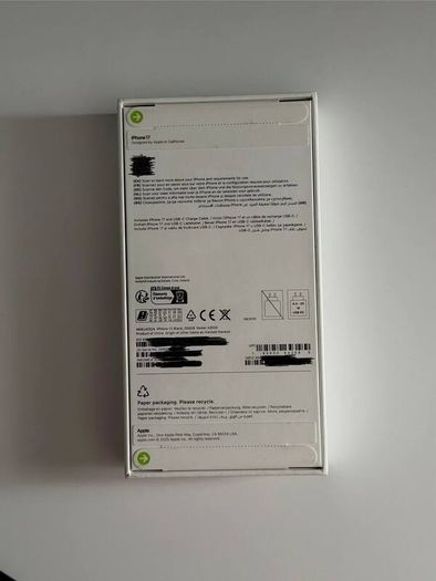 iPhone 17 256GB Black - Brand New / Sealed / Unopened