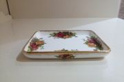 Small Pin Tray / Dish, 6.3" x 5" Royal Albert Old Country Roses
