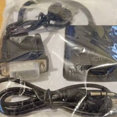 HDMI to VGA cable with audio