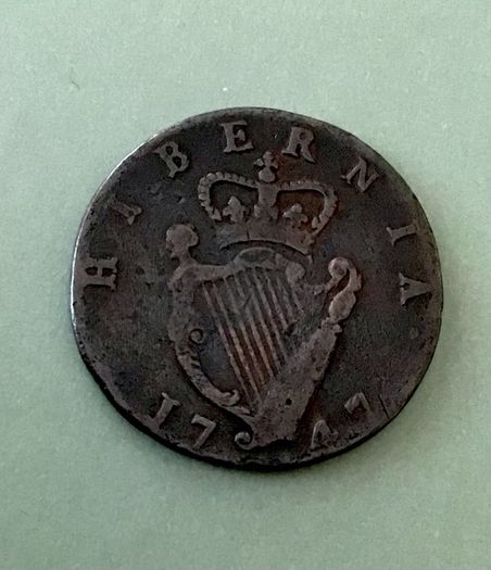 Ireland Geo II 1747 Halfpenny