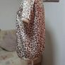 Millennium Leopard Print Satin Blouse Size M Image 7