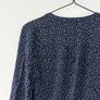 M&S Navy White Dot Blouse Size 38 or 10 UK Image 6