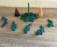 Fidget cones / flexi mini dragons / spiral hexagon- bulk stock ( see my other ads)