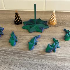 Fidget cones / flexi mini dragons / spiral hexagon- bulk stock ( see my other ads)