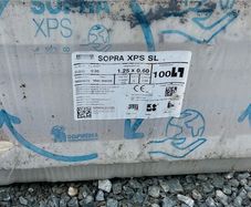 Xps floor insulation 100