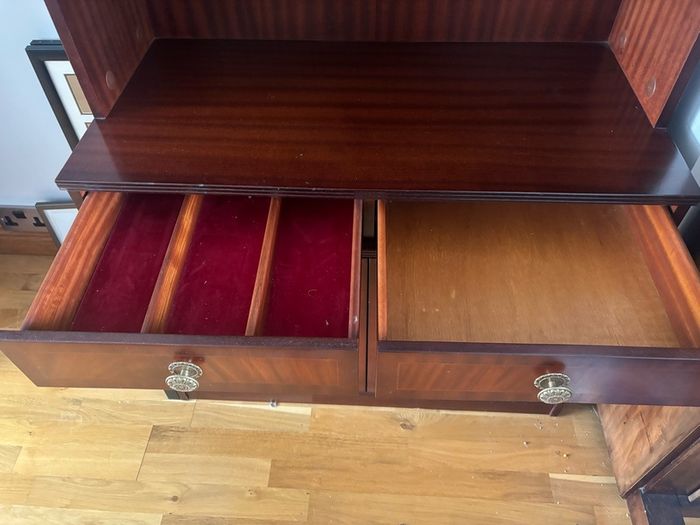 Solid Wood Display Cabinet 195cm 1 Available