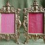Antique Art Nouveau Photo Frames with stand. Spain 1890-1915 Image 2