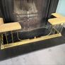 Antique fireplace fender Image 2