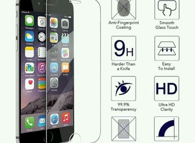 2.5D 0.26mm 9H Premium Tempered Glass For iPhone 7 | 7 Plus | 8 |  8 Plus | X Protective Glass With Retailing Package