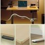 Standing Desk, 80cm Small Height Adjustable Desk with 3 Memory Heights Image 4