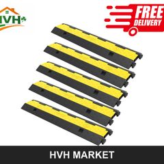 5-Pack 2-Channel Cable Protector Ramps