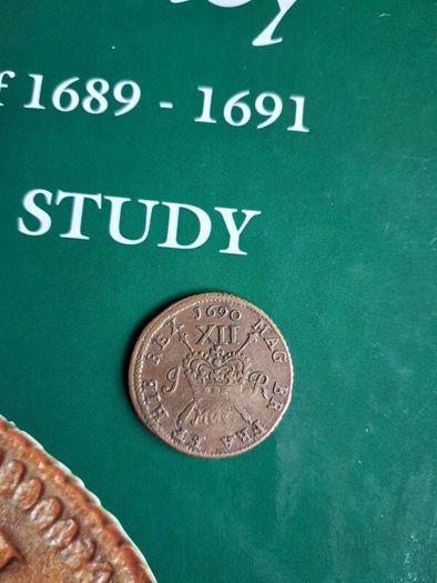 1690 March Gunmoney Shilling