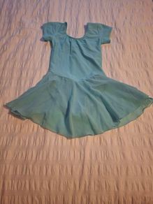 Blue ballet outfit