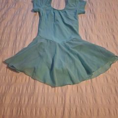 Blue ballet outfit