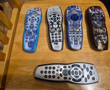 Limited Edition - Sky+ Tv Remotes - themed