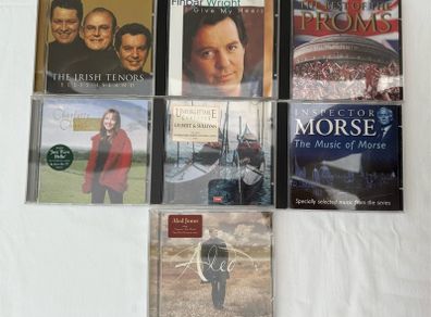 CD bundle including Aled Jones, Charlotte Church, The Irish Tenors and Finbar Wright
