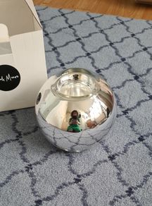 Brand New Nick Monroe silver lined Medium Vase