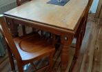 Table and 6 x chairs