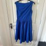 Lindy Bop Cobalt Blue Dress UK10 Image 3