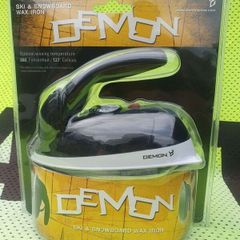 Demon snowboard ski service wax iron