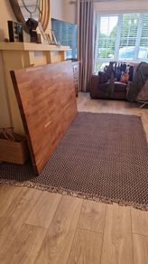 solid oak worktop