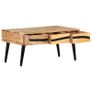 Coffee Table 88x50x42 cm Solid Acacia Wood Image 5