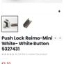 Push locks for camper van cabinets Image 3