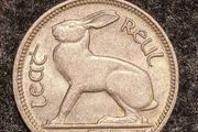1968 Ireland 3d Threepence Last Year of issue Hare EF