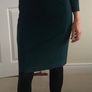 Zara green dress Image 8