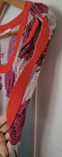 Maison Jules abstract printed dress with pockets Sz M (Fit 10-12 UK)
