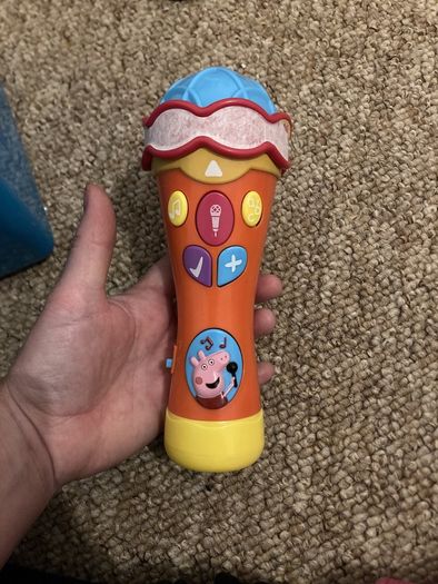 peppa pig microphone