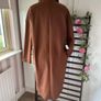 coat Bnwt brown coat Made in Italy brand size small Image 8