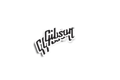 Gibson Glossy Stickers 2-Pack