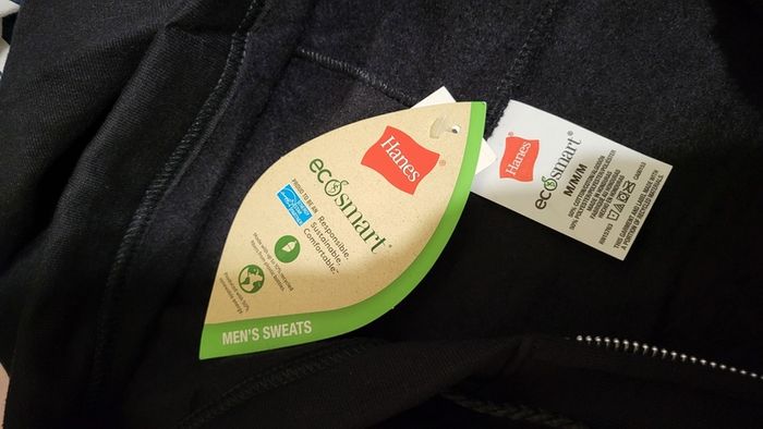hanes black small hoodie